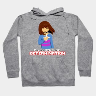 Undertale - Frisk "You Are Filled With Determination" Hoodie